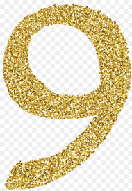 Transparent Gold Sparkle Png Number  Gold