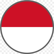 Indonesia Flag Circle Png Indonesian Flag Circle Png