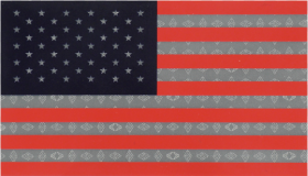 White American Flag Png Transparent