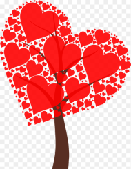 Transparent Heart Organ tree Clipart png for Whatsapp