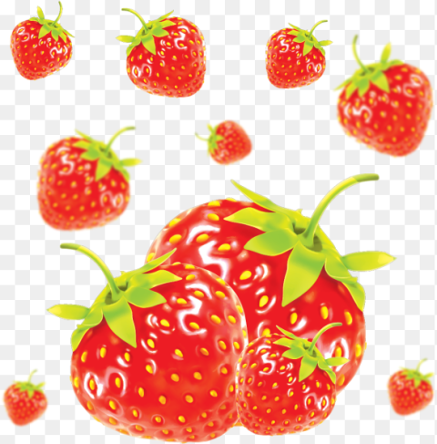 Healthy Vector Realistic Strawberry Hd Png Download