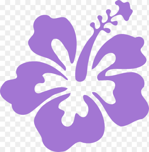 Hibiscus Clipart Real Purple Hibiscus Flower Clipart Hd