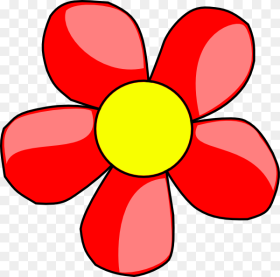 Red Flower Clip Art Flower Clip Art Hd