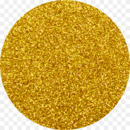 Gold Glitter Gold Yellow Glitter Artglitter Round Circle