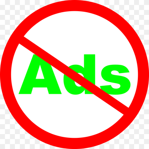 The Word Ads No Ads Png