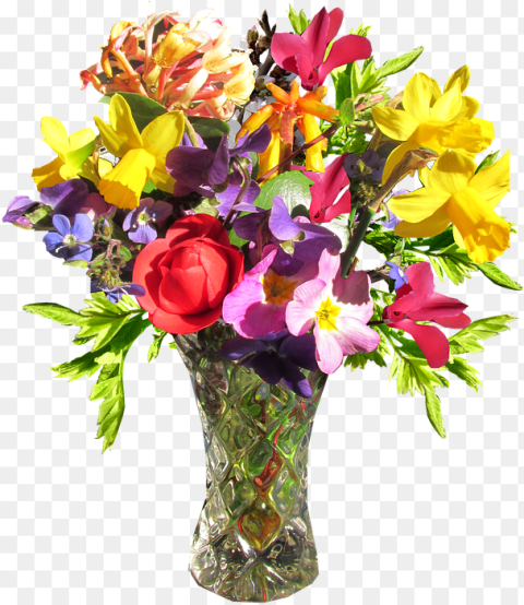 Free Clipart Flower Arrangements Flower With Vase