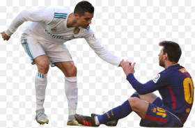 Ronaldo and Messi Transparent  png