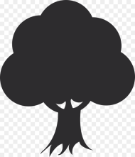 Tree Icon Symbol Characters Form Black Tribe Tree
