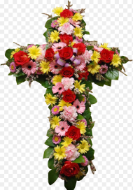 Transparent Flower Cross Png Bouquet Png