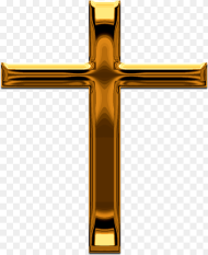 Gold Cross Png Gold Cross No Background Transparent