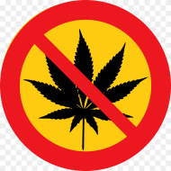 No Marijuana Clipart Cannabis Clip Art No Marijuana