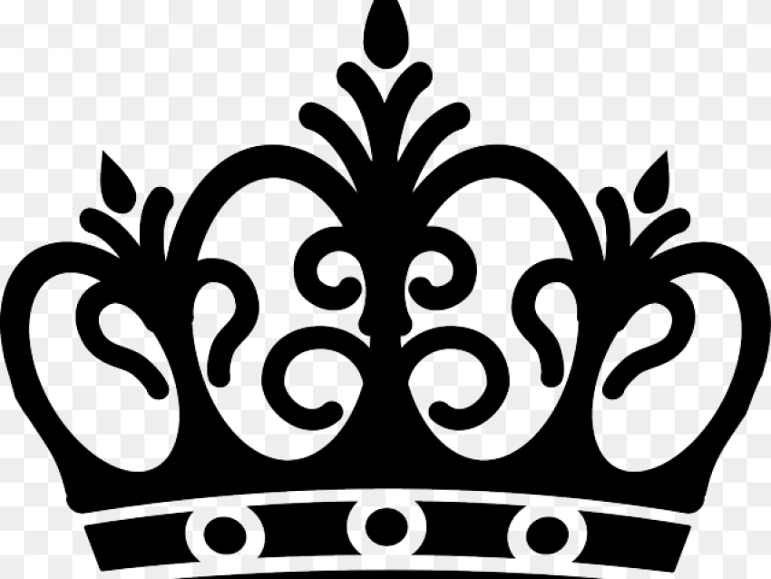 King and Queen Crown Vector  png