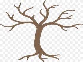 Roots Clipart Tree Trunk Tree With  Branches