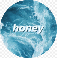 Blue Aesthetic Honey Circle Picture of the Ocean