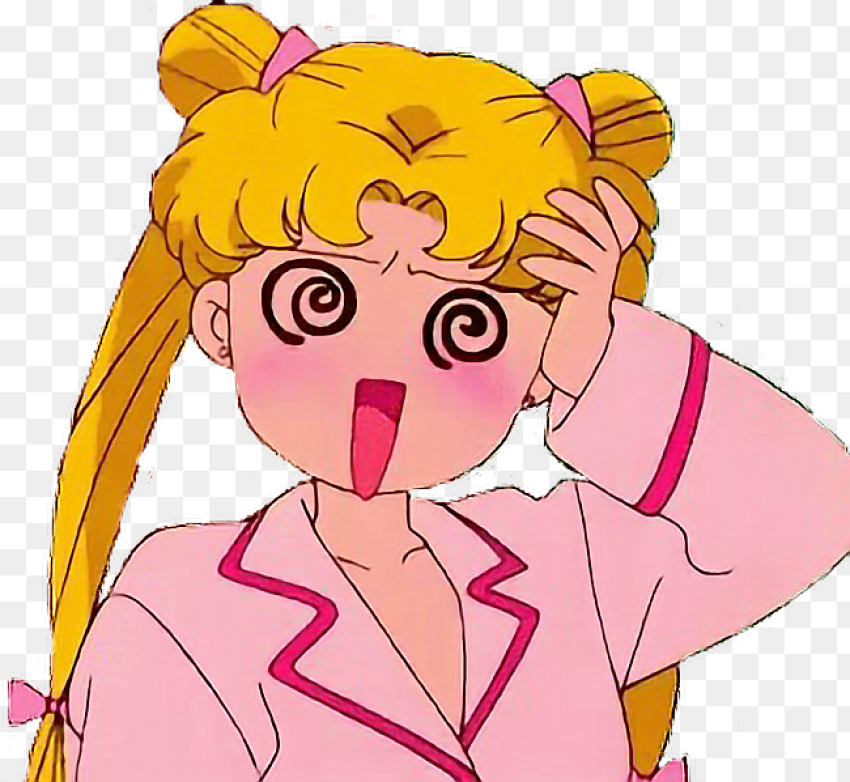 Sailor Moon Stickers Anime Animeboy Animegirls Eyes Spinning