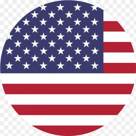 The United States Flag Round Png Usa Flag