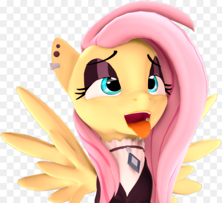 Fluttershy Ahegao  png
