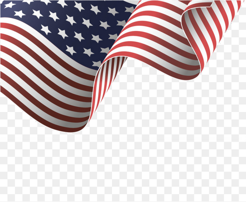 Flag of the United States Transparent Background American Flag of the United States Transparent Background American