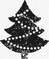 Rubber Stamp Christmas Tree Hd Png Download