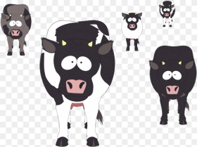 Non Human Wild Animals Cows Hd Png Download