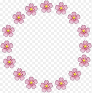 Circle Emojicircle Flowercircle Tumblrcircle Flowers Iphone Aesthetic Emojis