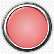 Red Button With Internal Light Circle Png