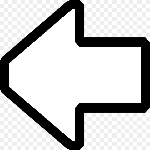 Arrow Pointing Right White Png HD