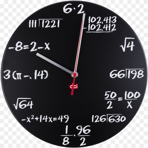 Pop Quiz Clock Math Clock Clipart Png HD