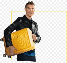 Cristiano Ronaldos Suitcase Cristiano Ronaldo American Tourister