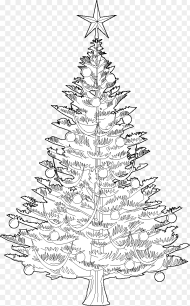Christmas Tree Vector Hd Png Download