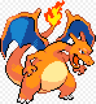 Charizard Black and White Sprite Hd Png
