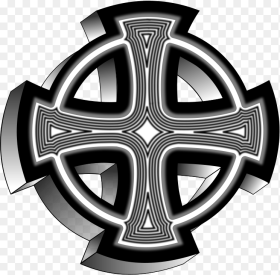 Ancient Celtic Cross Transparent Png HD