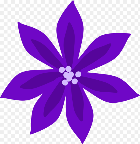 Lily Flower Clip Art Cliparts Purple Flower Clipart