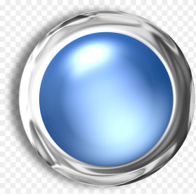 Transparent Silver Button Png