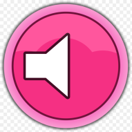 Pink Circle Magenta Sound on Off Button Free