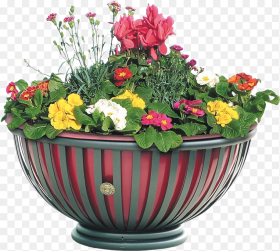 Metal Planter With Tub to Furnish Public Spaces