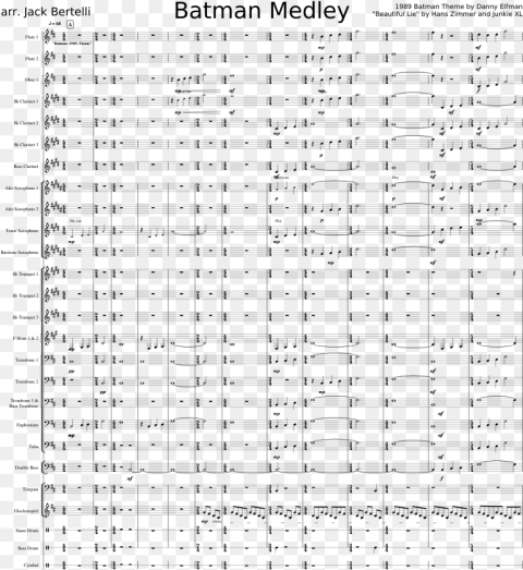 Bugs Life Suite Sheet Music Piccolo Hd Png
