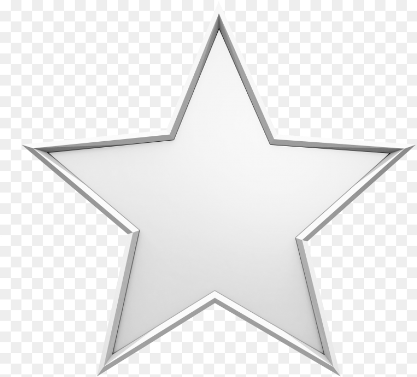 Clipart White Star  Png