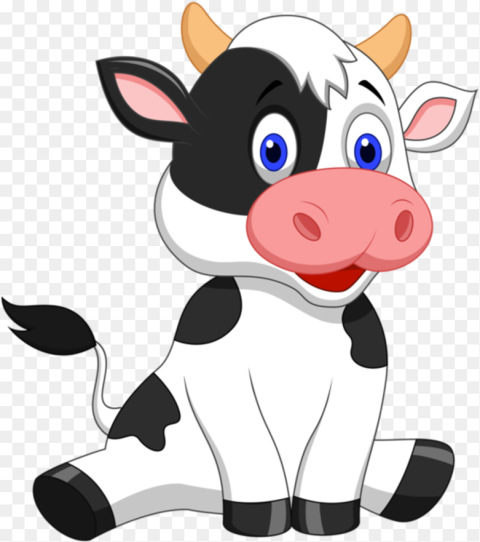Dibujos Animados De Vacas Baby Cow Clipart Hd