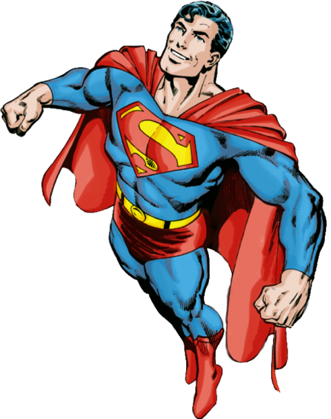 superman png cartoon - HubPNG