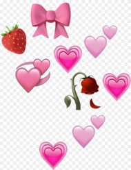Milukyun Iphone Iphoneemoji Emoji Emojis Rose Heart Hd