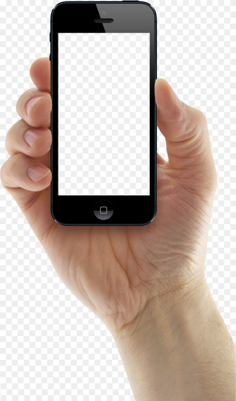 Hand Holding Phone Png Hand Holding Cellphone Png