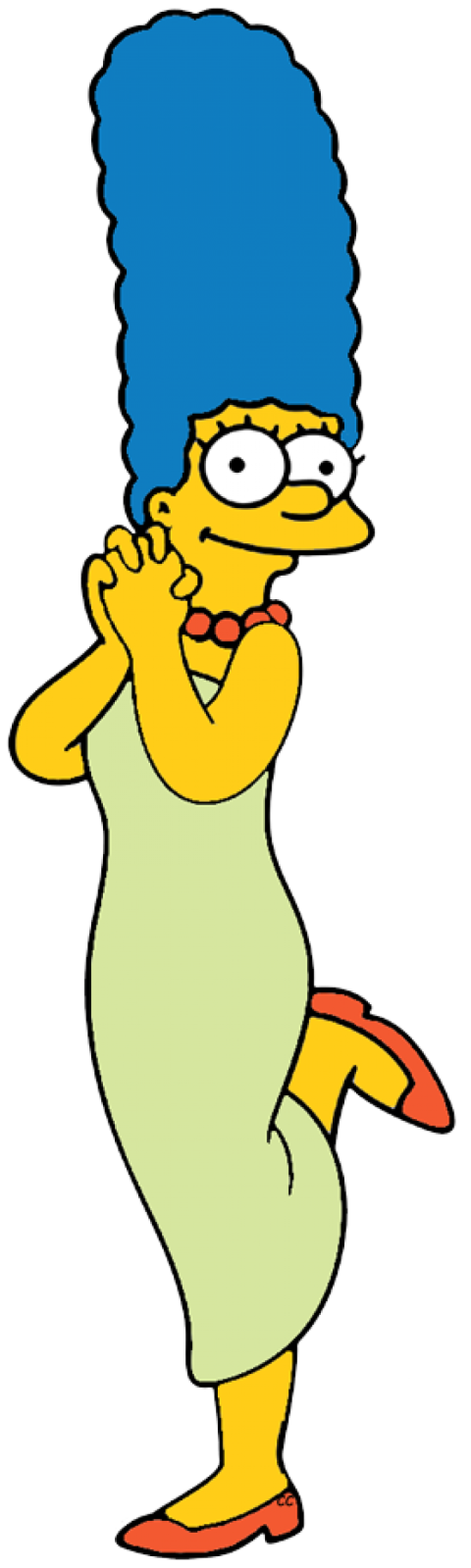 marge simpson png clipart hd