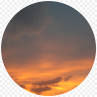 Aesthetic Grunge Clouds Orange Blue Circle Sky Circle