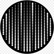 Apollo Design  Bead Curtain Steel Pattern Circle