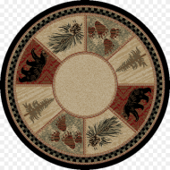 Round Carpet Top View Png