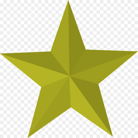 Five Five Pointed Star Gold Gold Star Pointed
