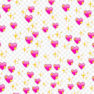 Heart Love Star Iphone Emoji Background Iphone Emoji