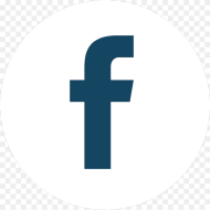 Facebook Round White png