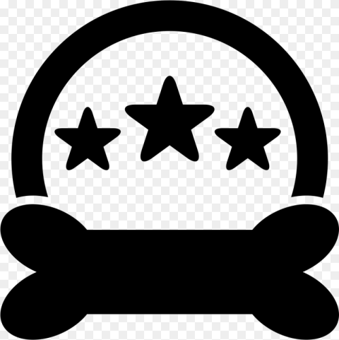 Pet Hotel Symbols of Three Stars a Semicircle